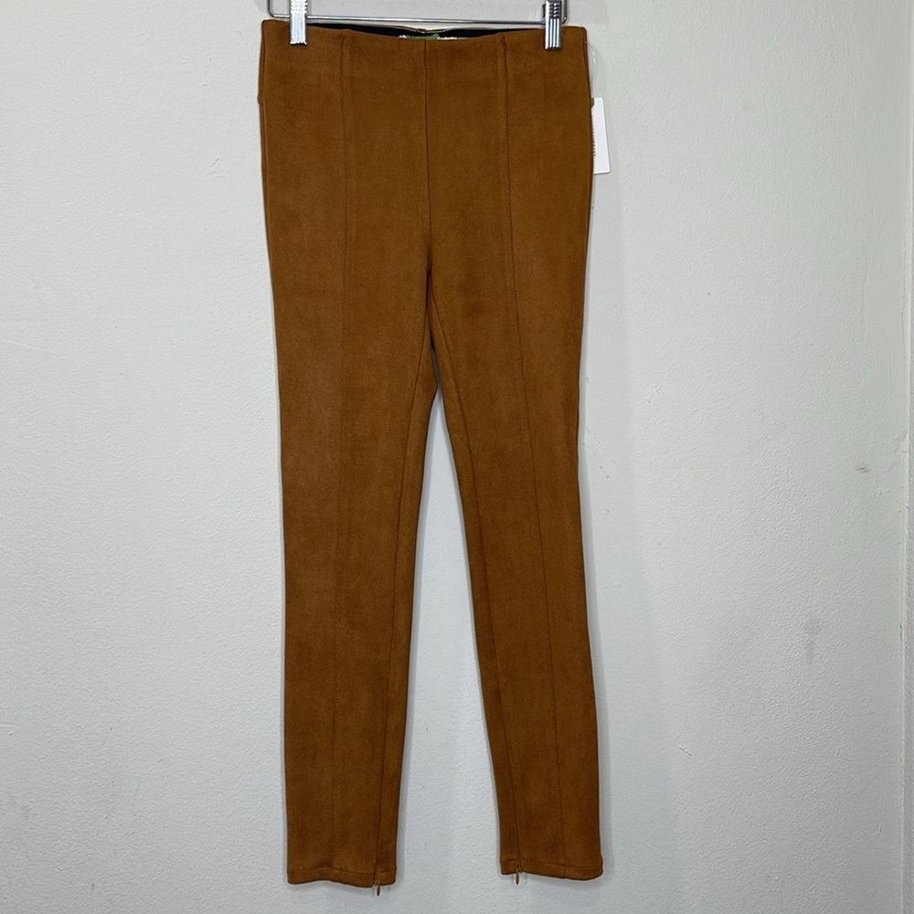 Anthropologie Suede Leggings - Picture 2 of 8